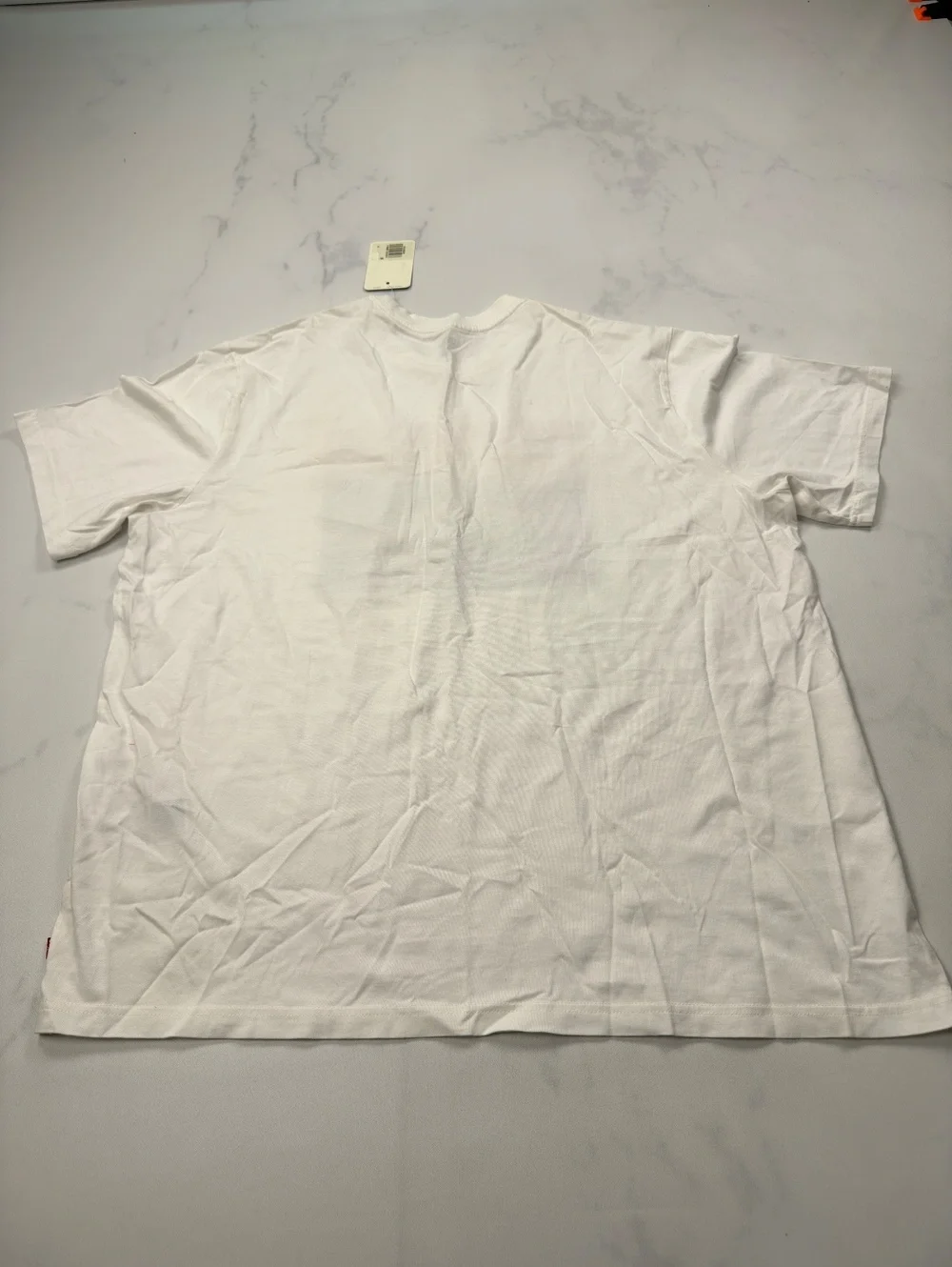 Levi's T-Shirt White Graphic Crew Neck Short Sleeve - Mens XL NWT